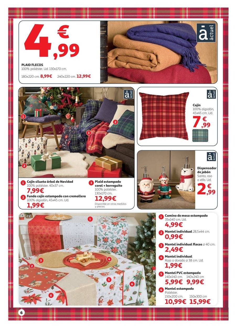 Alcampo Spain Offers from 6 November to 10 December 2025 Christmas decoration offers