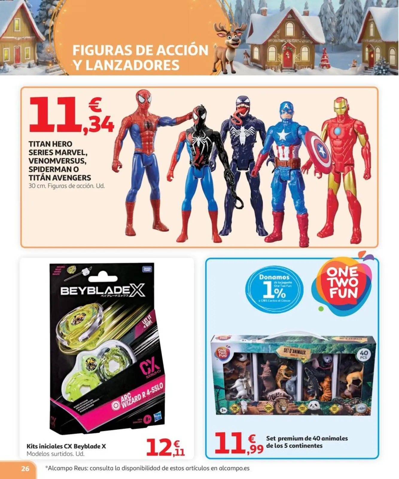 Page 26 dans Offres de Noël enchanté chez Alcampo Espagne