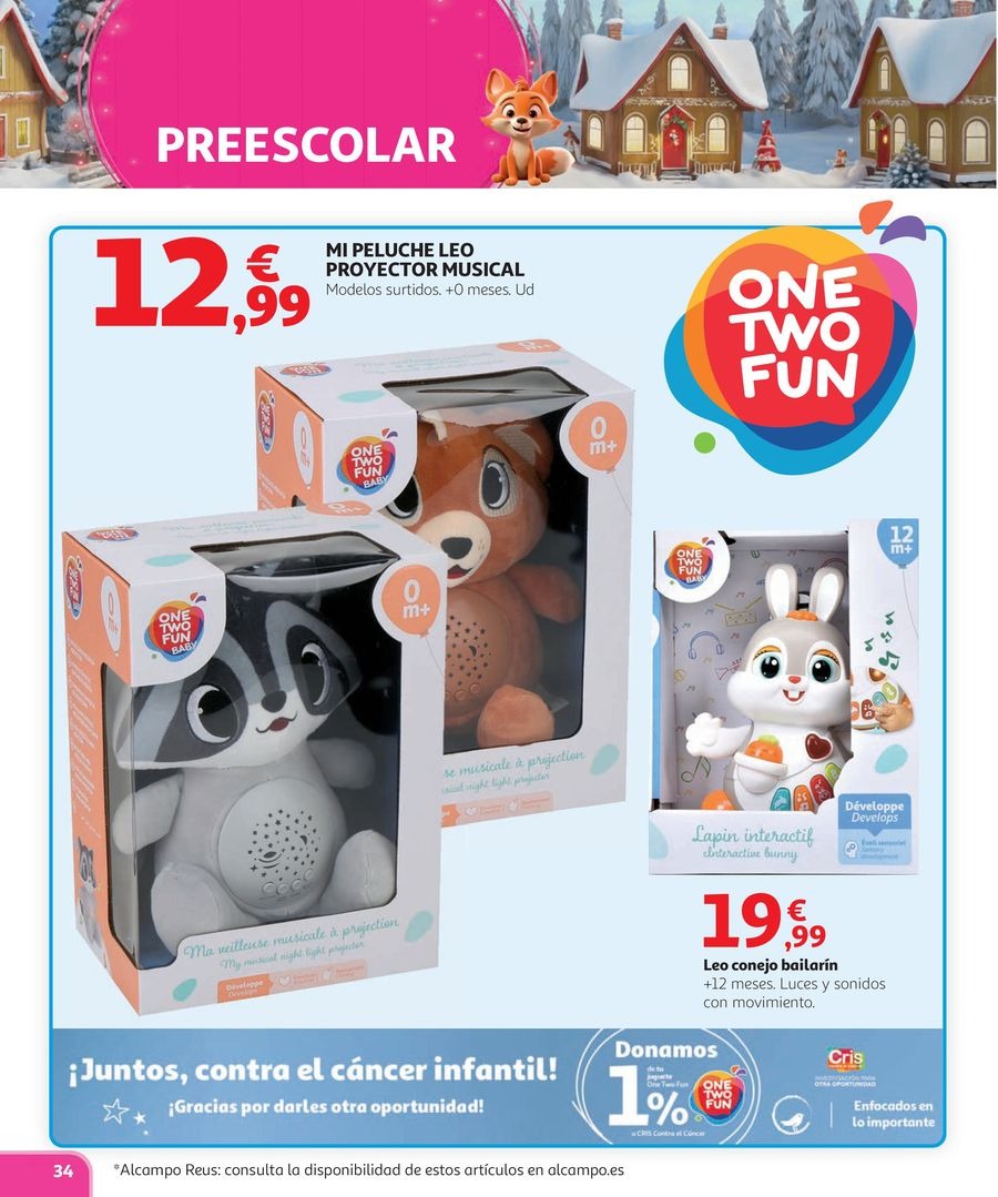 Alcampo Spain Offers from 3 November to 24 December 2025 Enchanted Christmas offers