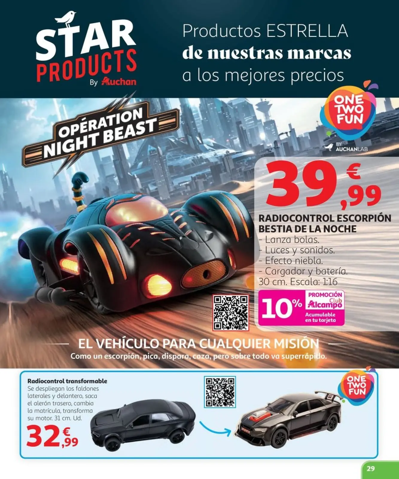 Page 29 dans Offres de Noël enchanté chez Alcampo Espagne