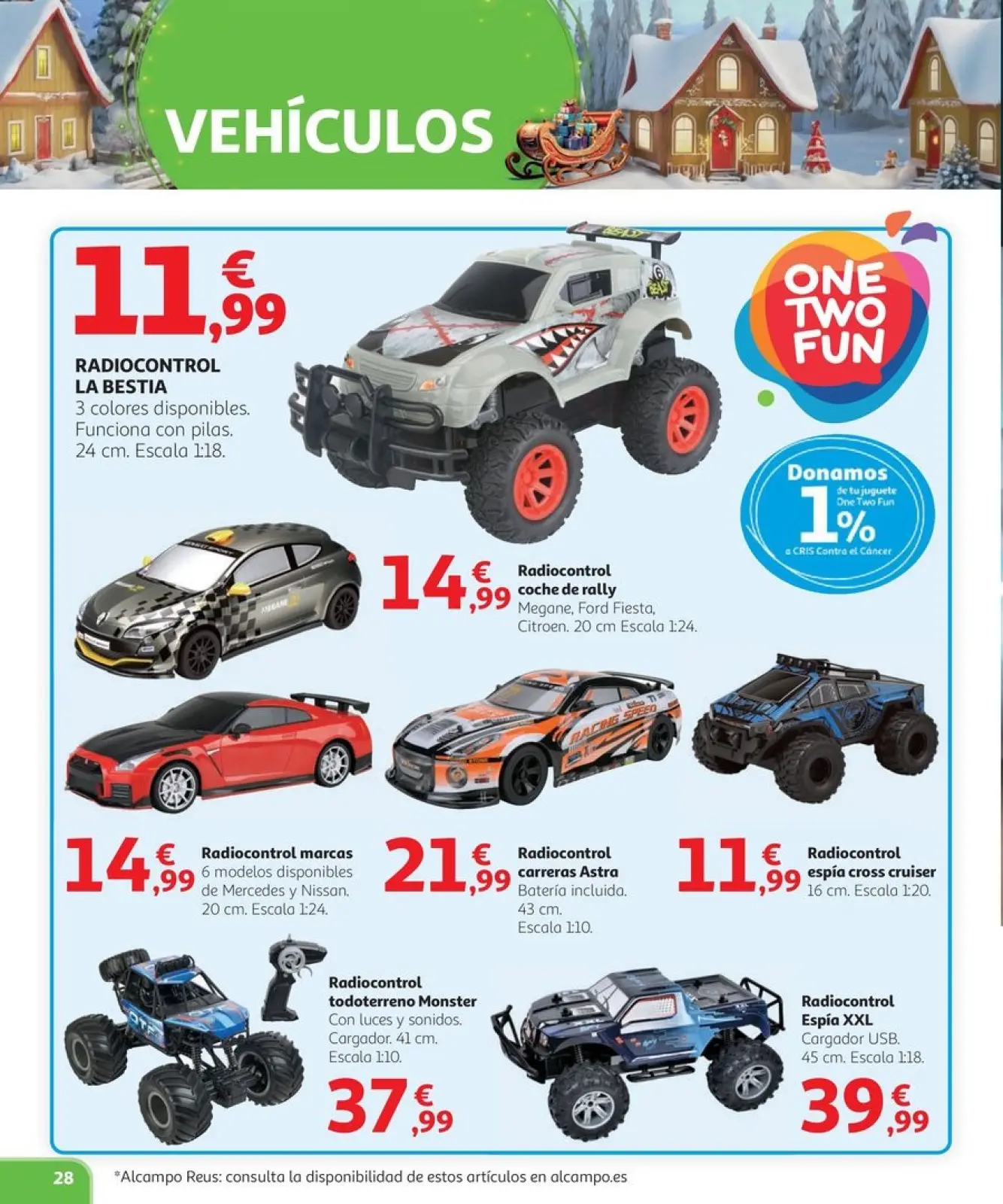 Page 28 dans Offres de Noël enchanté chez Alcampo Espagne