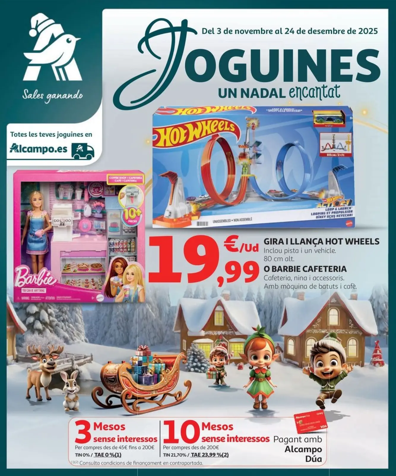 Page 1 dans Offres de Noël enchanté chez Alcampo Espagne