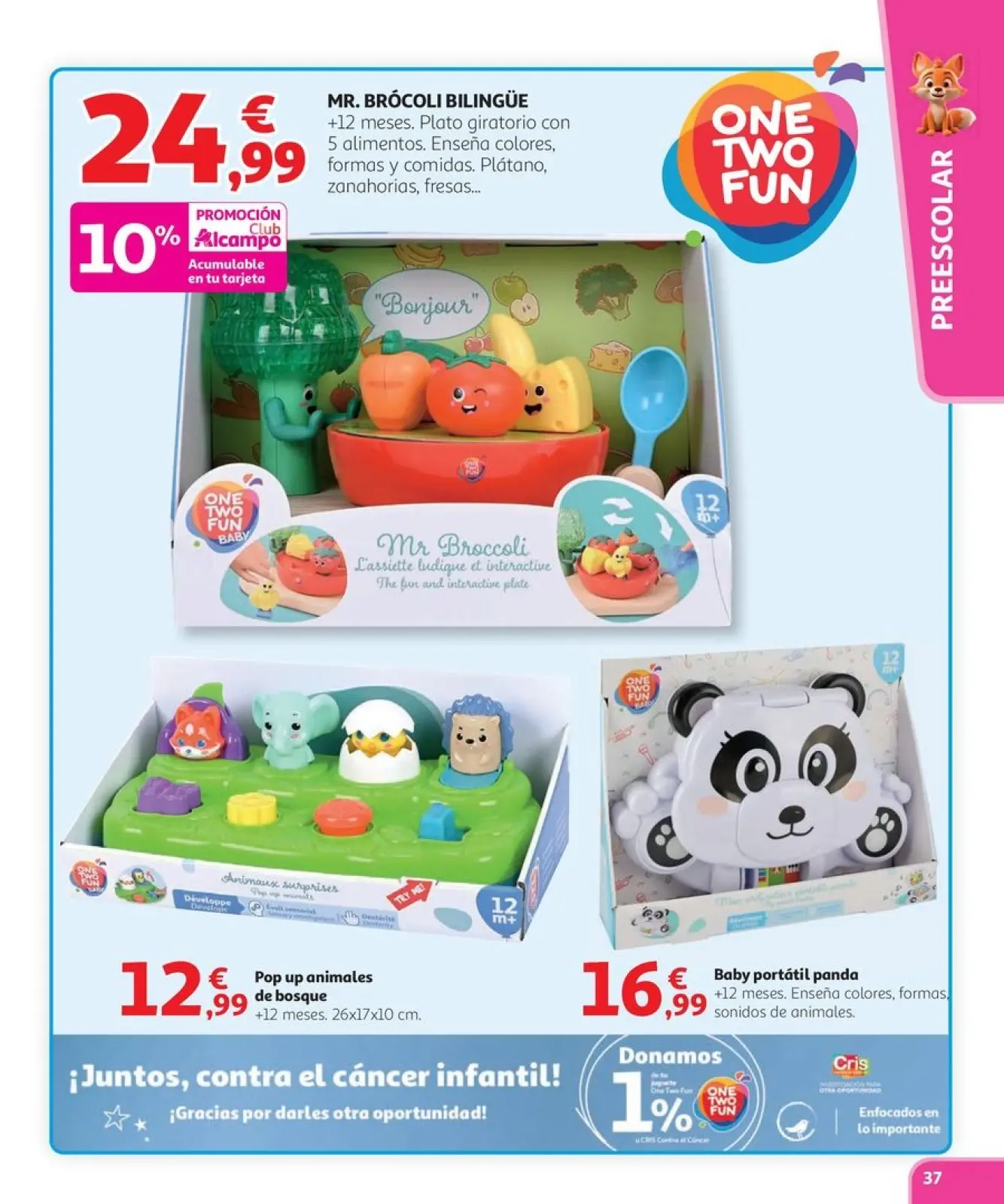 Page 37 dans Offres de Noël enchanté chez Alcampo Espagne