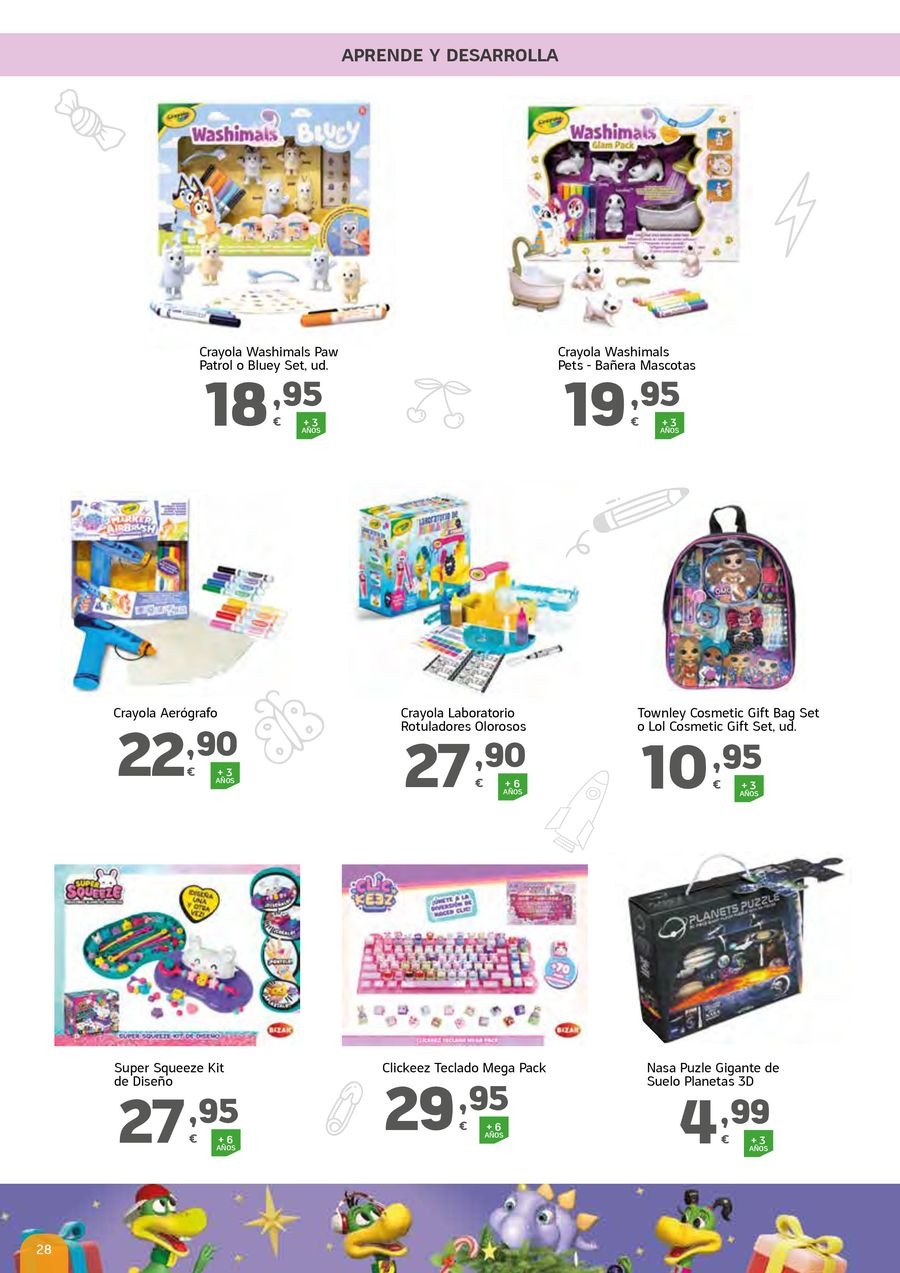 Ofertas de HiperDino España de 7 a 23 noviembre 2025 Folleto de juguetes