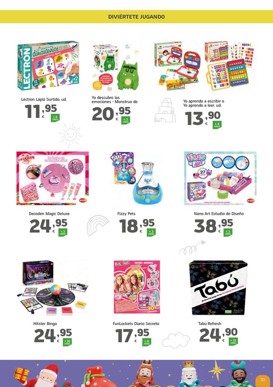 Ofertas de HiperDino España de 7 a 23 noviembre 2025 Folleto de juguetes