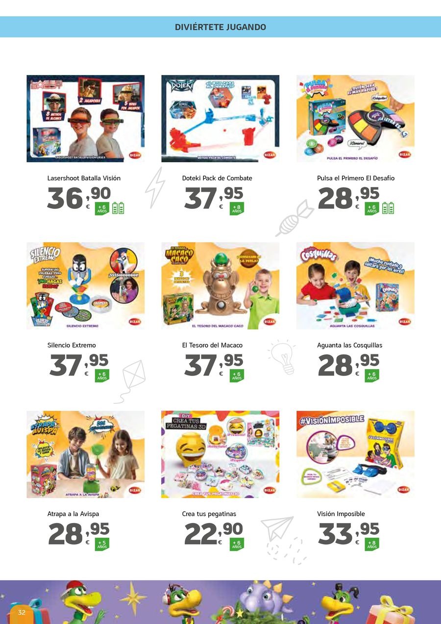 Ofertas de HiperDino España de 7 a 23 noviembre 2025 Folleto de juguetes