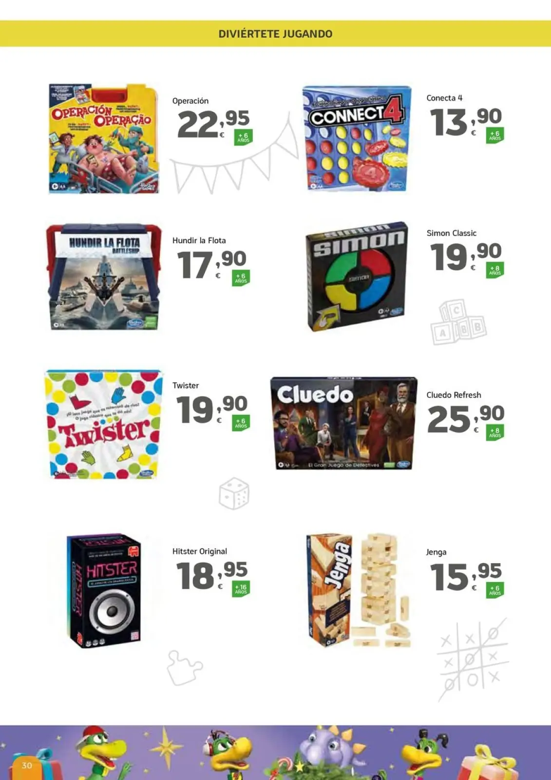 Page 30 dans Livret de jeux chez HiperDino Espagne