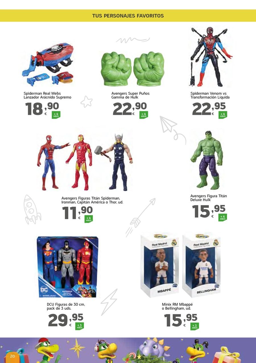 Ofertas de HiperDino España de 7 a 23 noviembre 2025 Folleto de juguetes