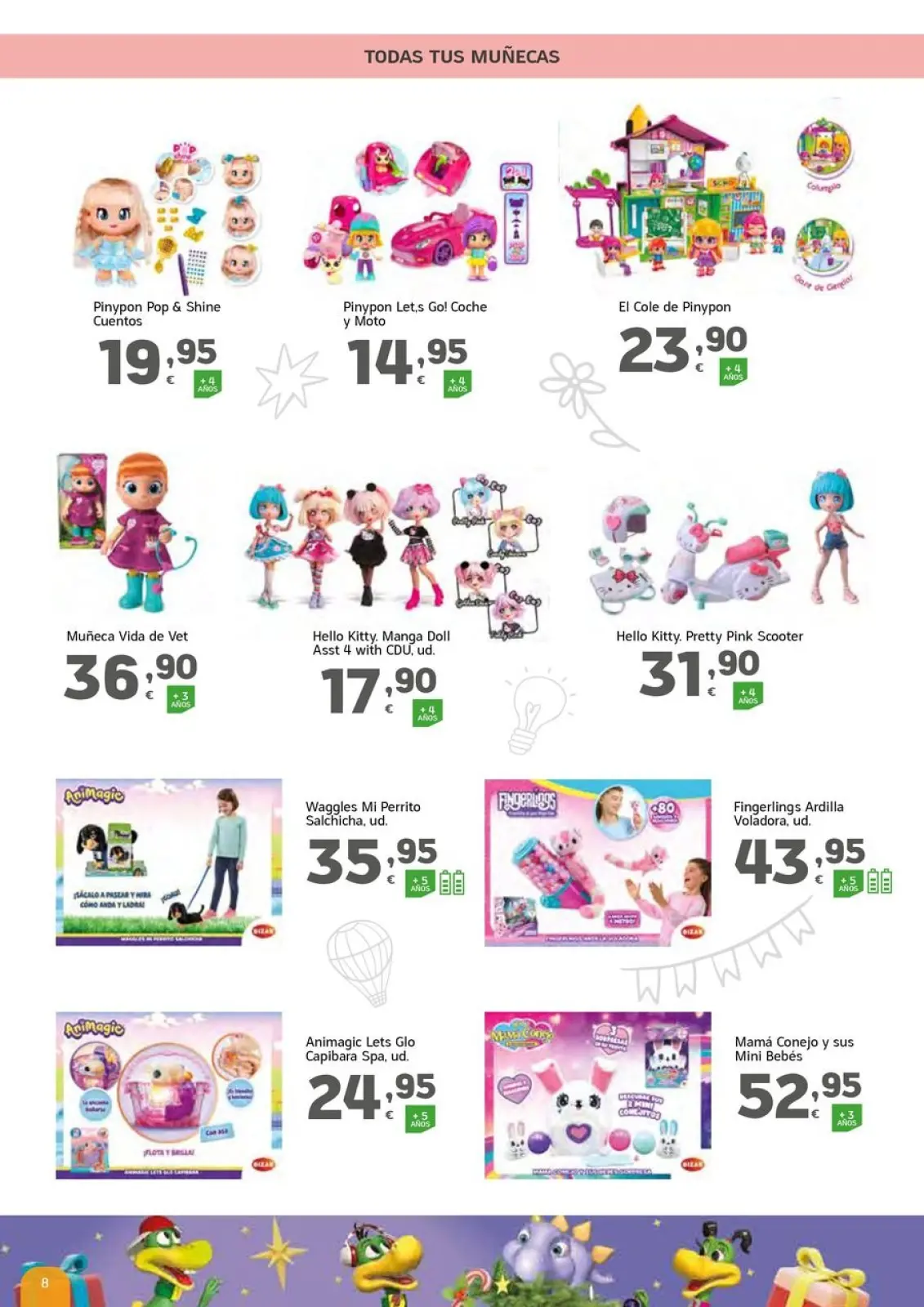 Page 8 dans Livret de jeux chez HiperDino Espagne