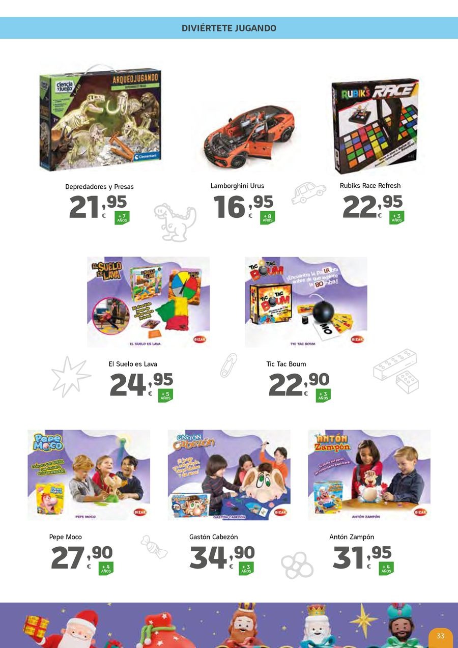 Ofertas de HiperDino España de 7 a 23 noviembre 2025 Folleto de juguetes