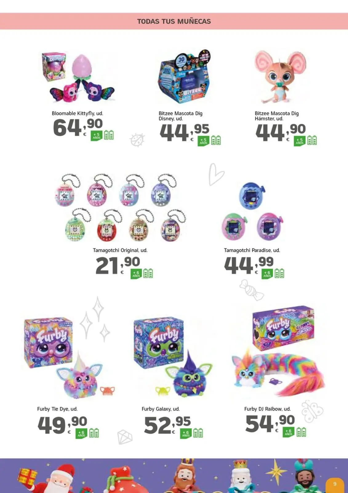 Page 9 dans Livret de jeux chez HiperDino Espagne