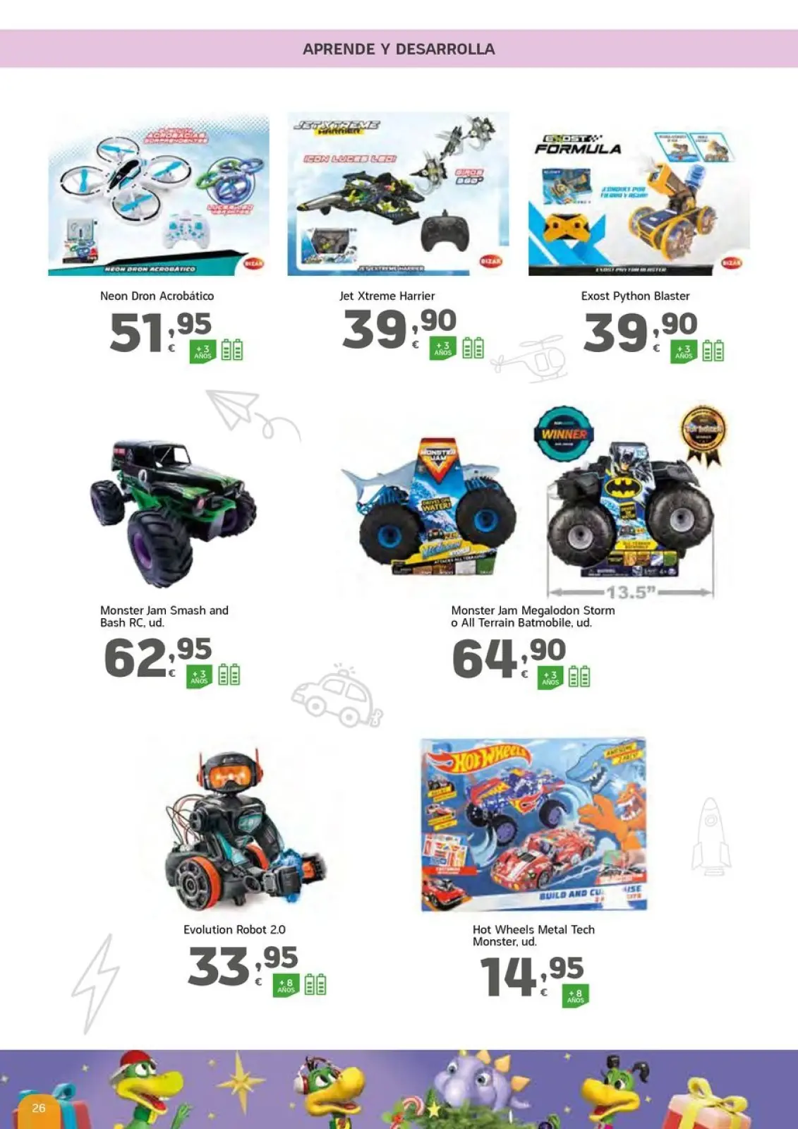 Page 26 dans Livret de jeux chez HiperDino Espagne