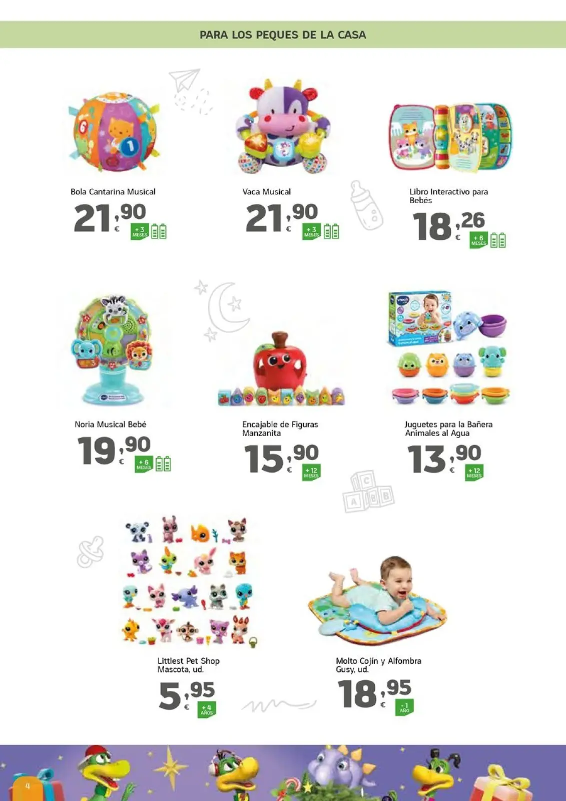 Page 4 dans Livret de jeux chez HiperDino Espagne