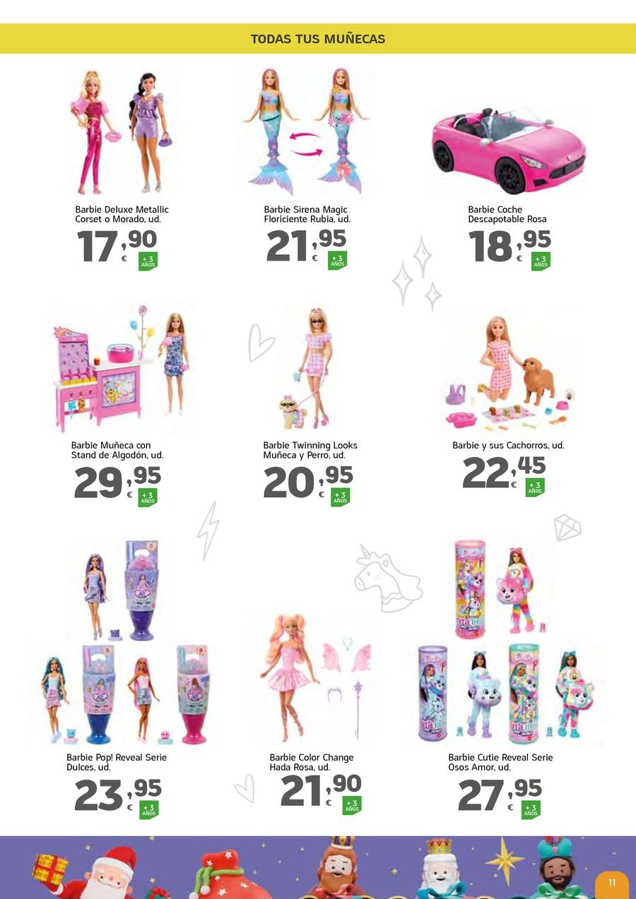 Ofertas de HiperDino España de 7 a 23 noviembre 2025 Folleto de juguetes