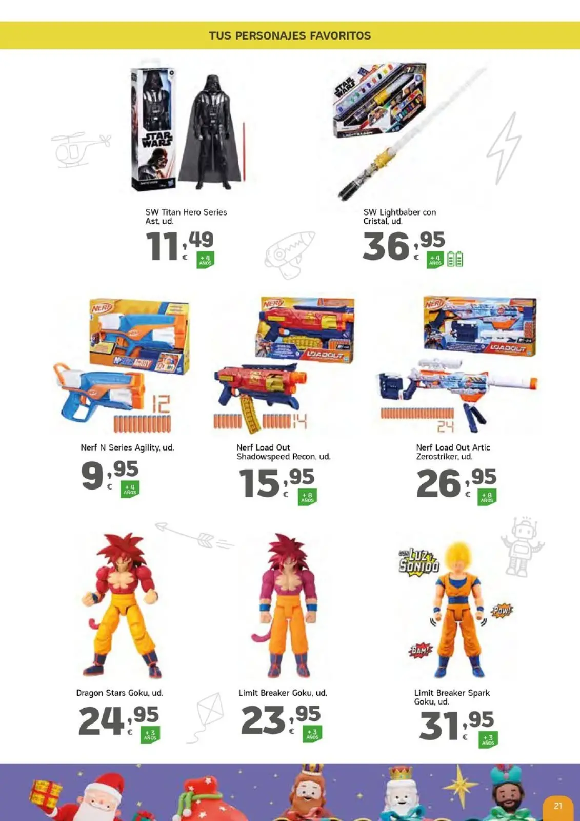 Page 21 dans Livret de jeux chez HiperDino Espagne