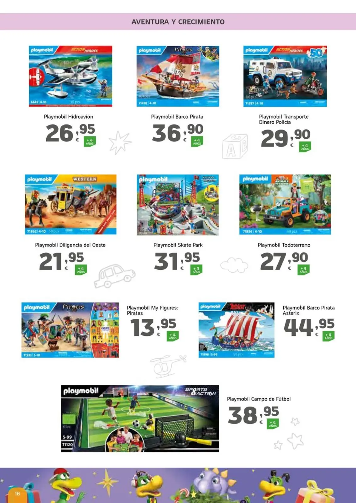 Page 16 dans Livret de jeux chez HiperDino Espagne