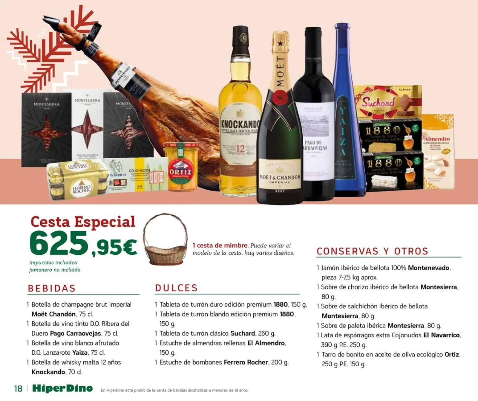 Page 18 dans Offres du Catalogue de Lots et Paniers chez HiperDino Espagne