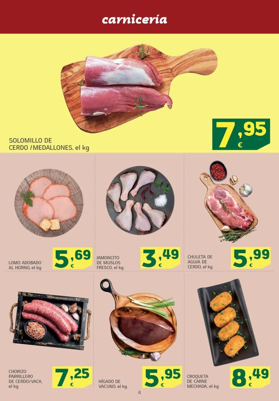 Page 4 dans Des offres qui volent chez HiperDino Espagne