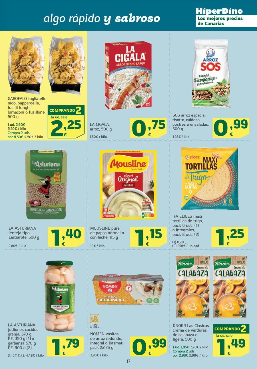 Ofertas de HiperDino España de 11 a 24 noviembre 2025 Ofertas Que Vuelan