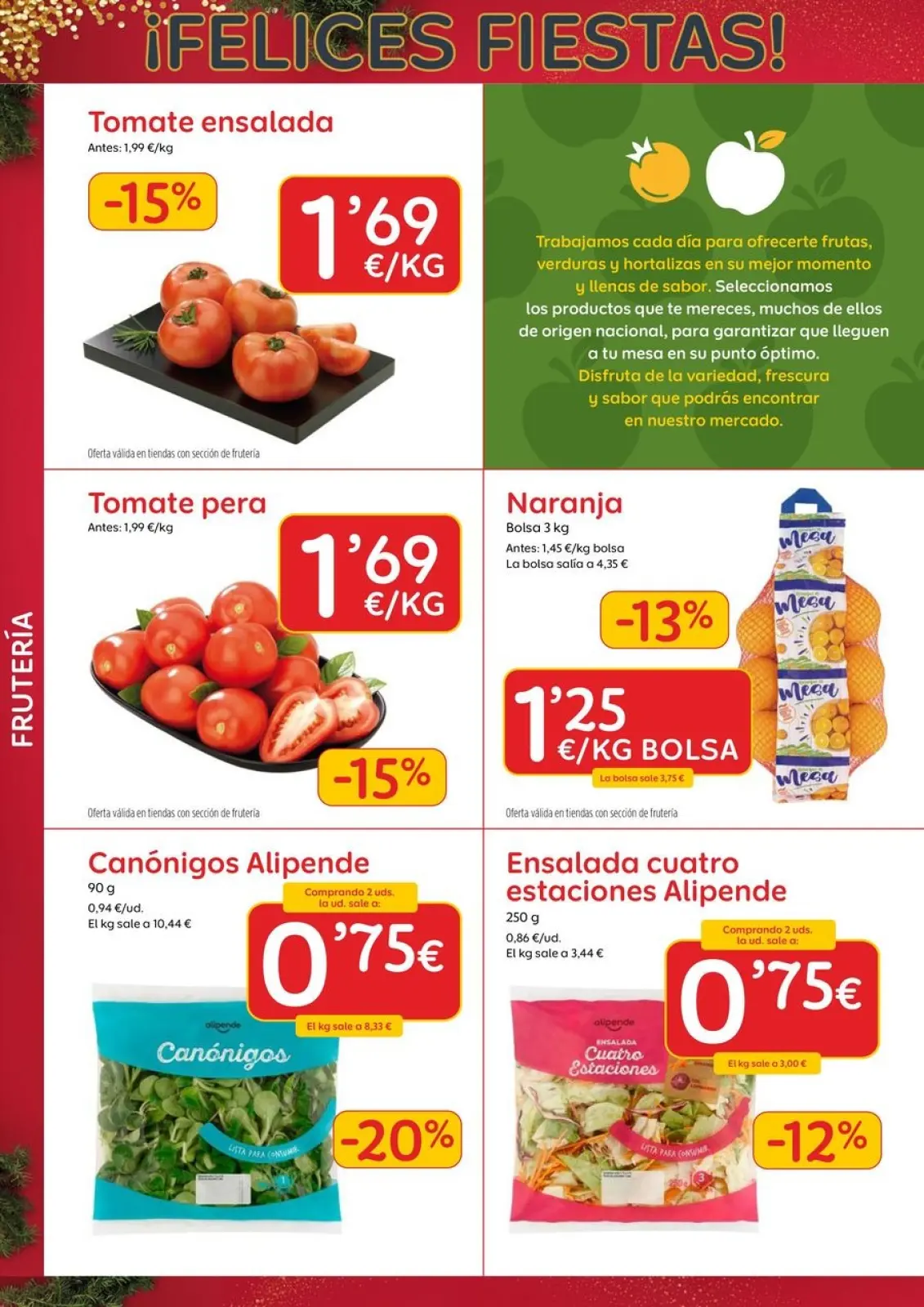 Page 6 dans Brochure des offres de Noël chez Ahorramas Espagne