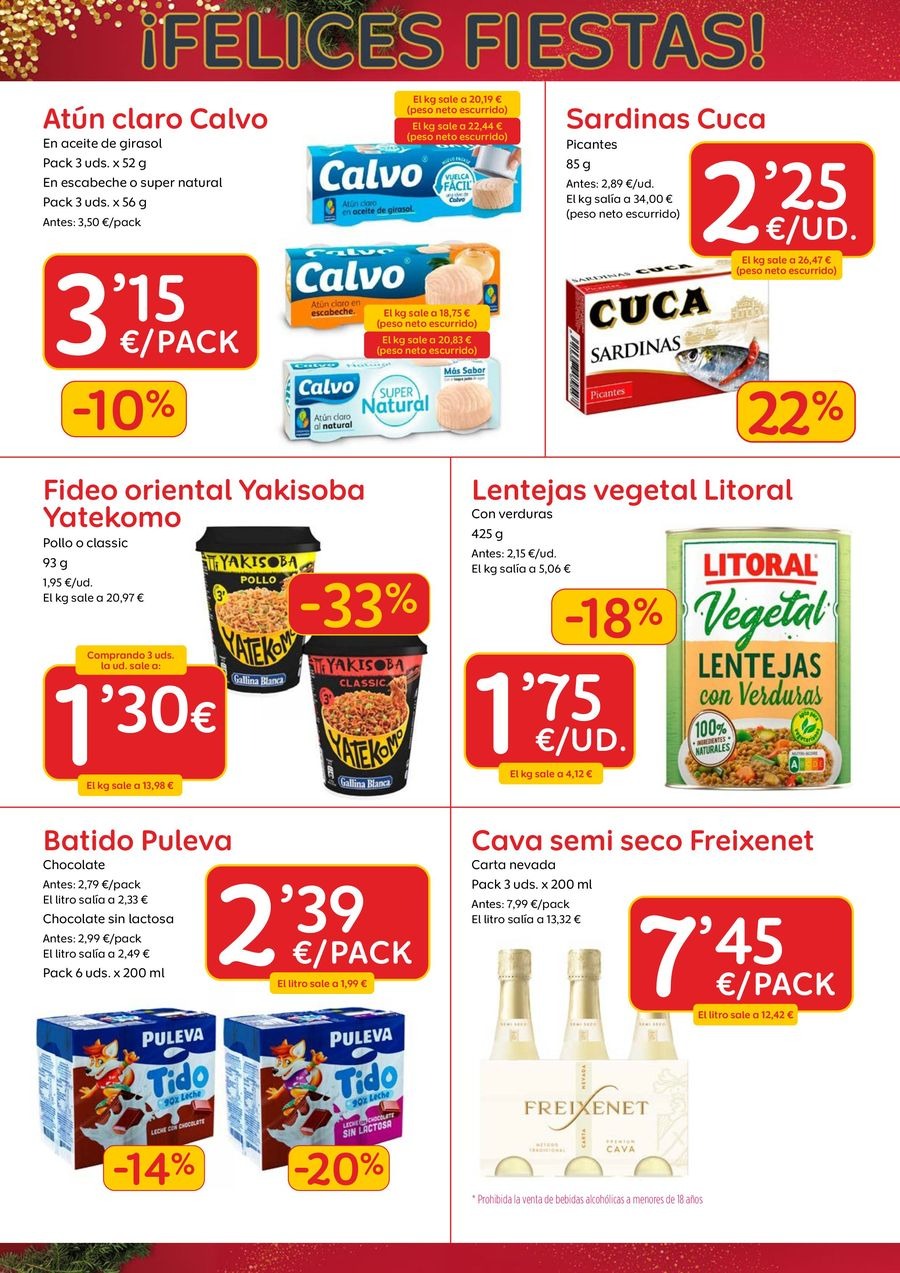Ofertas de Ahorramas España de 13 a 19 noviembre 2025 Folleto de ofertas Navidad