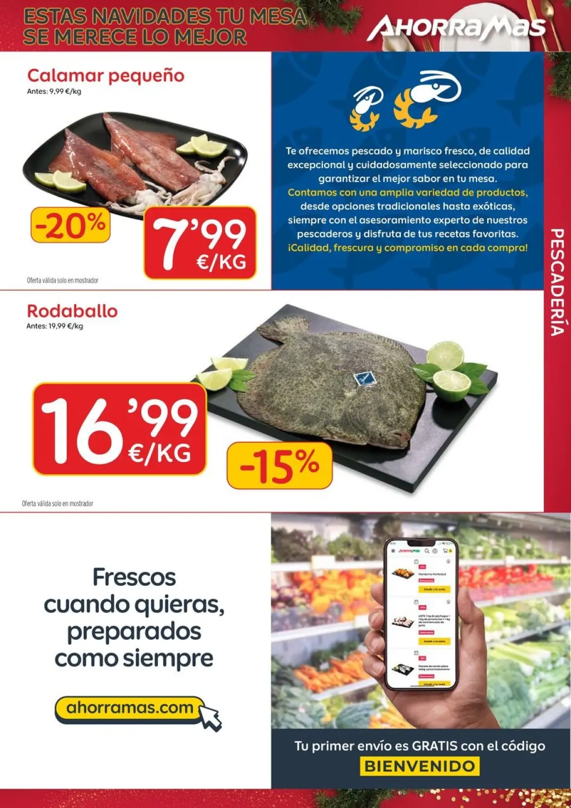 Page 3 dans Brochure des offres de Noël chez Ahorramas Espagne