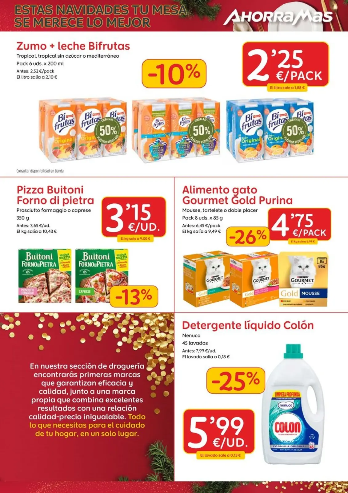 Page 15 dans Brochure des offres de Noël chez Ahorramas Espagne