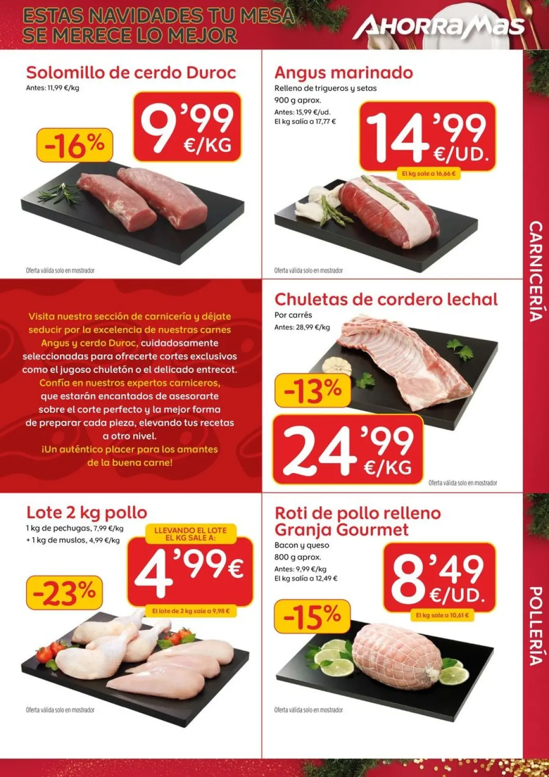 Page 7 dans Brochure des offres de Noël chez Ahorramas Espagne