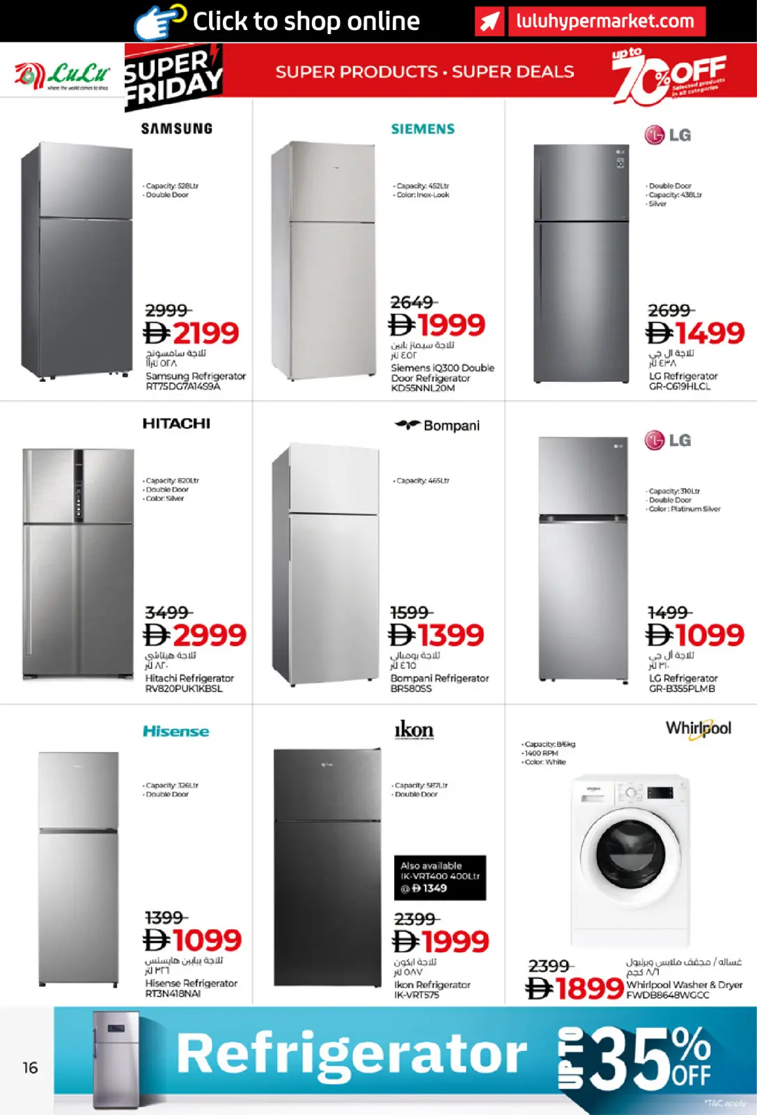 Página 16 en ofertas del súper viernes en lulu Emiratos Árabes Unidos