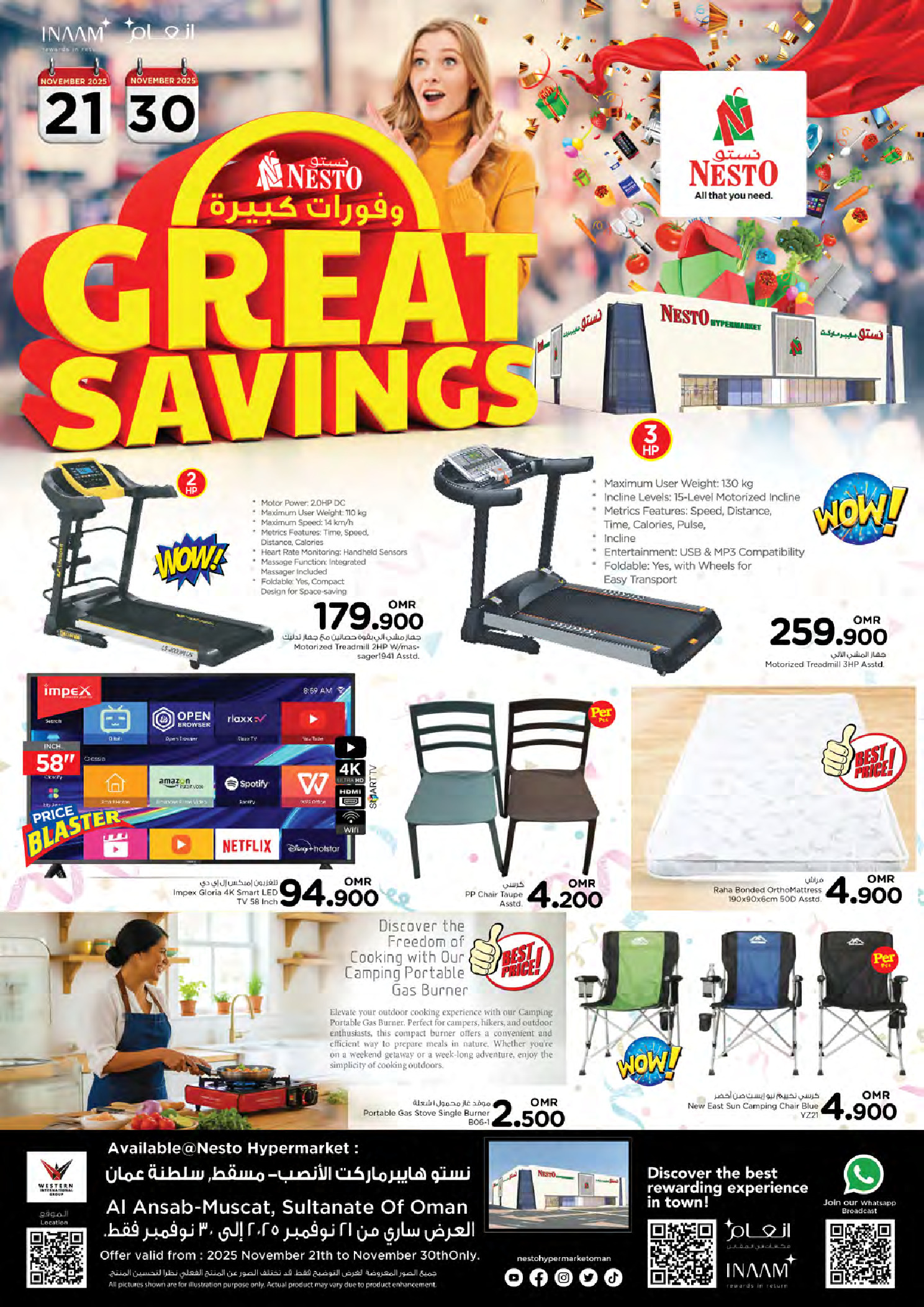 Nesto  Muscat  Offers from 21 to 30 November Big savings offers - Page 1