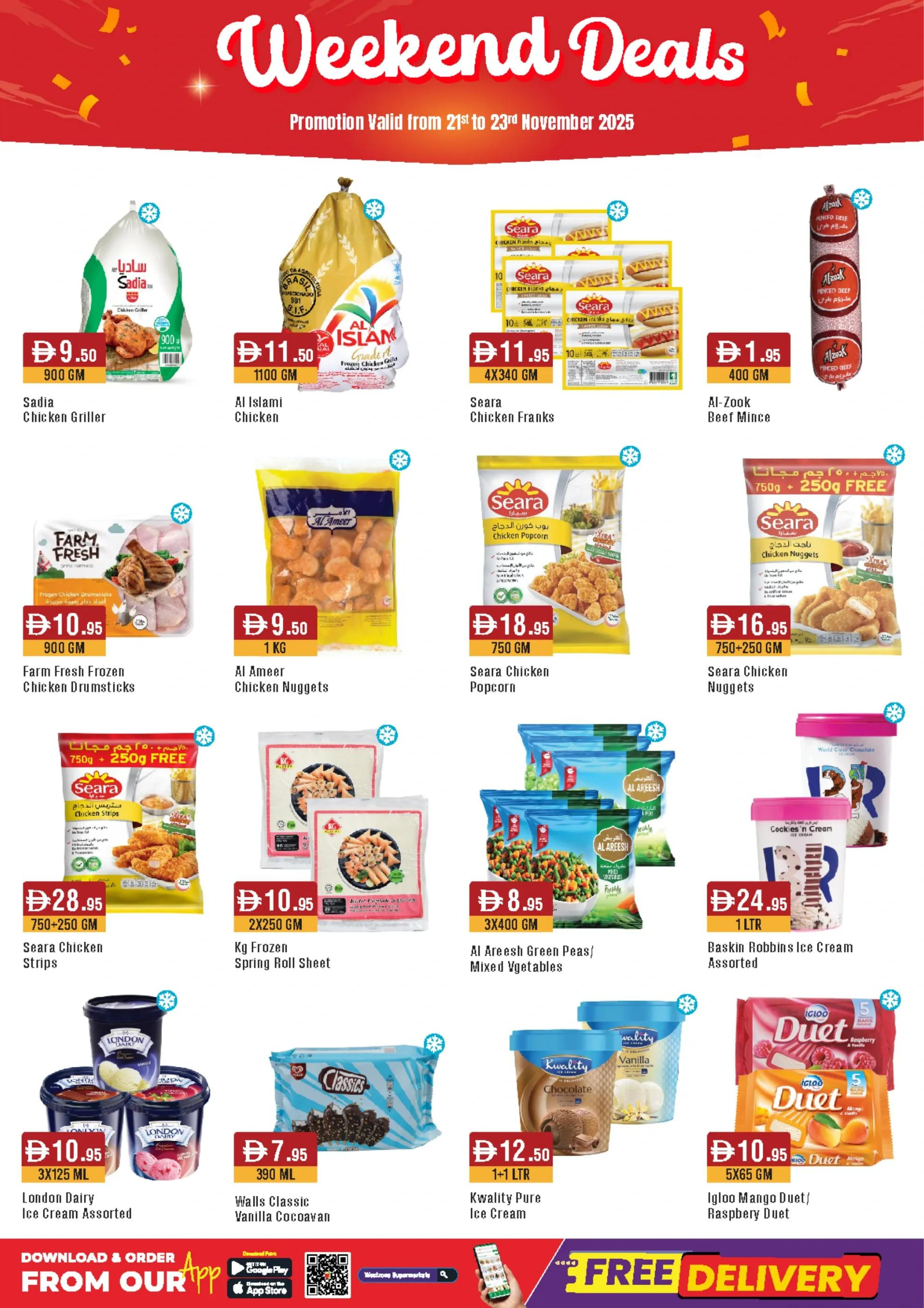 West Zone supermarket UAE Offers from 21 to 23 November 2025 Weekend Deals