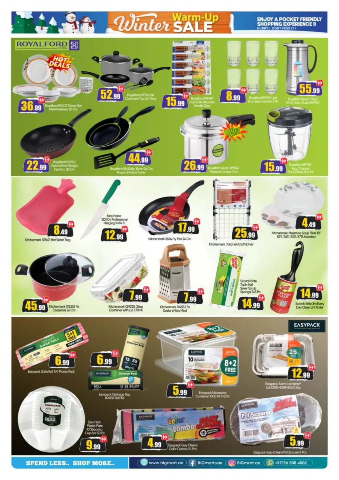 Page 20 in Winter Sale at BIGmart UAE