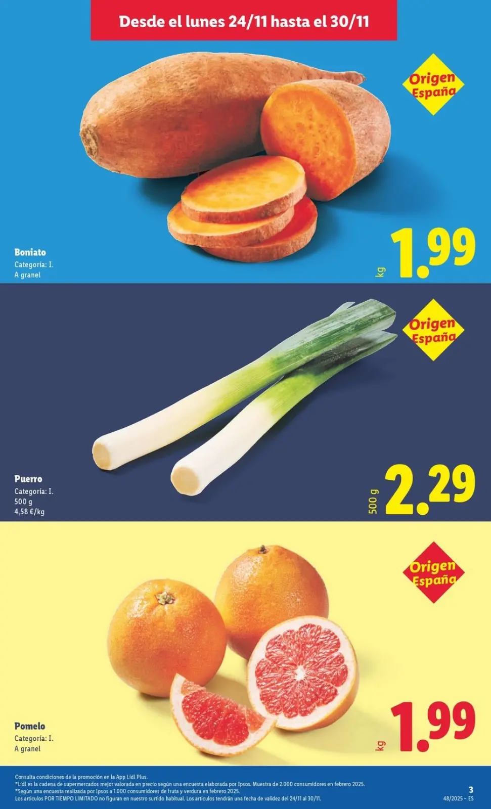 Page 3 dans Offres hebdomadaires chez Lidl Espagne