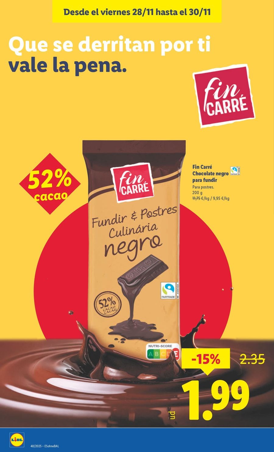 Ofertas de Lidl España de 24 a 30 noviembre 2025 ofertas semanales