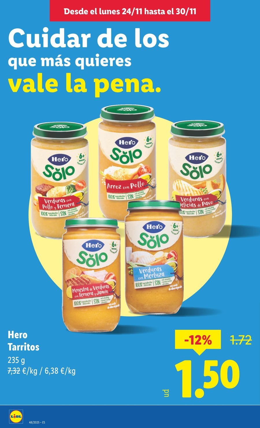 Ofertas de Lidl España de 24 a 30 noviembre 2025 ofertas semanales