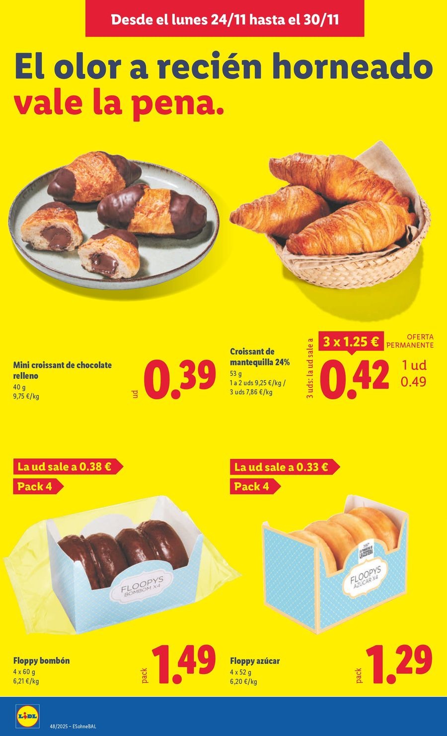 Ofertas de Lidl España de 24 a 30 noviembre 2025 ofertas semanales