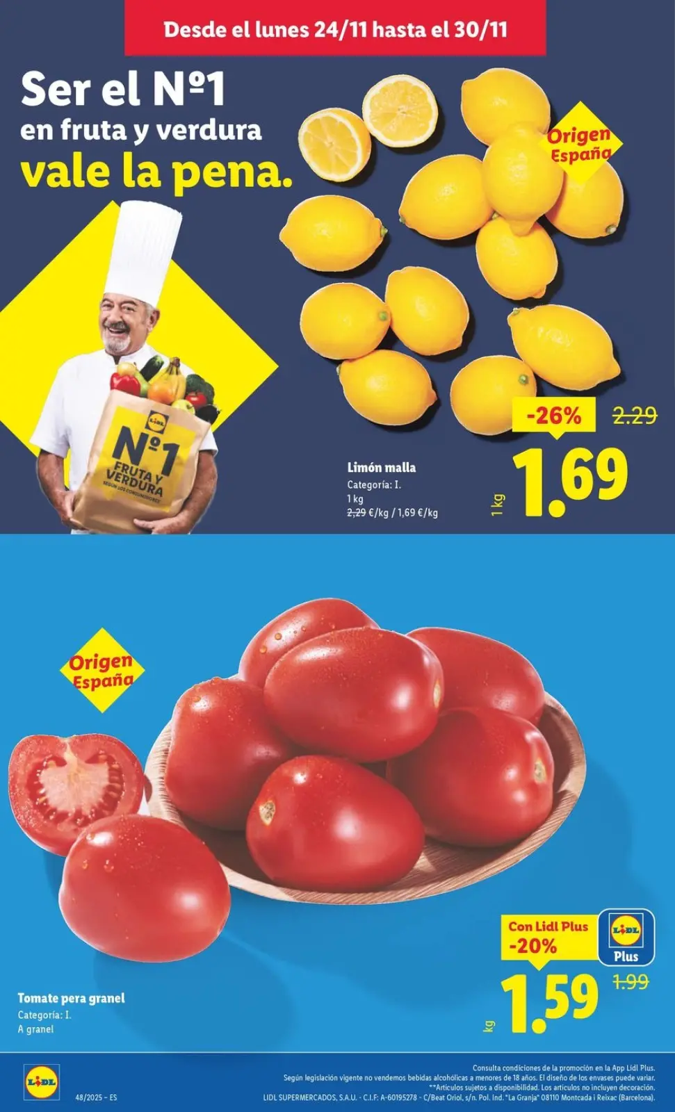 Page 2 dans Offres hebdomadaires chez Lidl Espagne