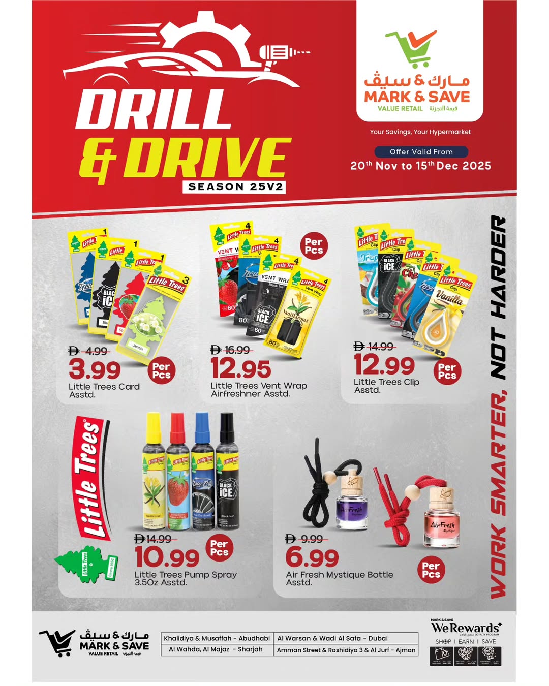 Ofertas de Mark & Save Emiratos Árabes Unidos de 20 noviembre a 15 diciembre 2025 Oferta de tren y transporte