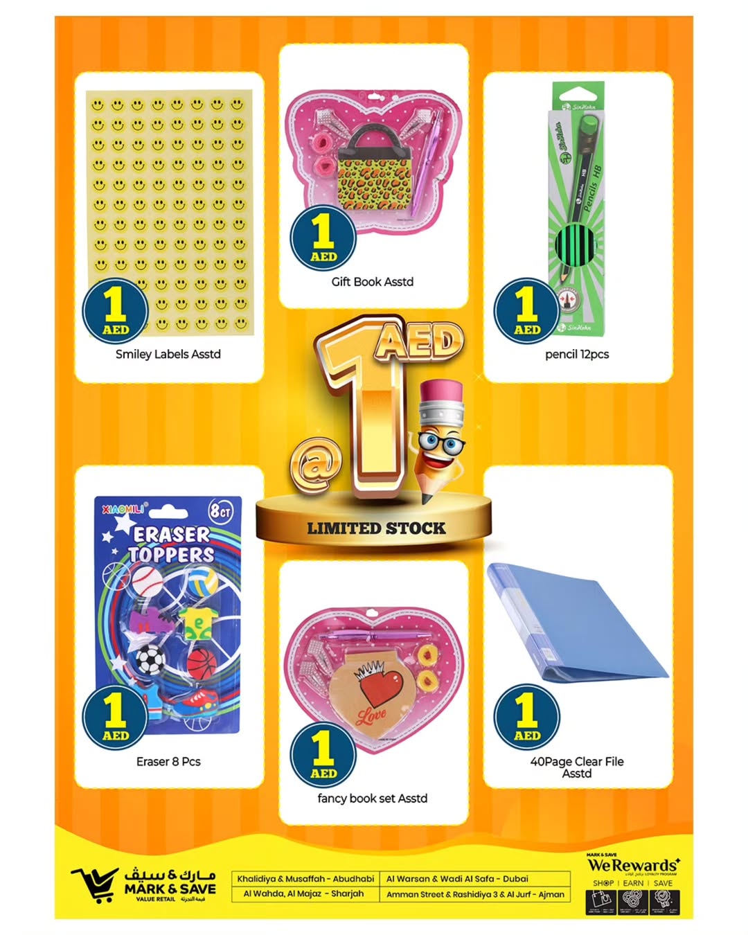 Ofertas de Mark & Save Emiratos Árabes Unidos de 22 noviembre a 15 diciembre 2025 Descuentos en material de oficina