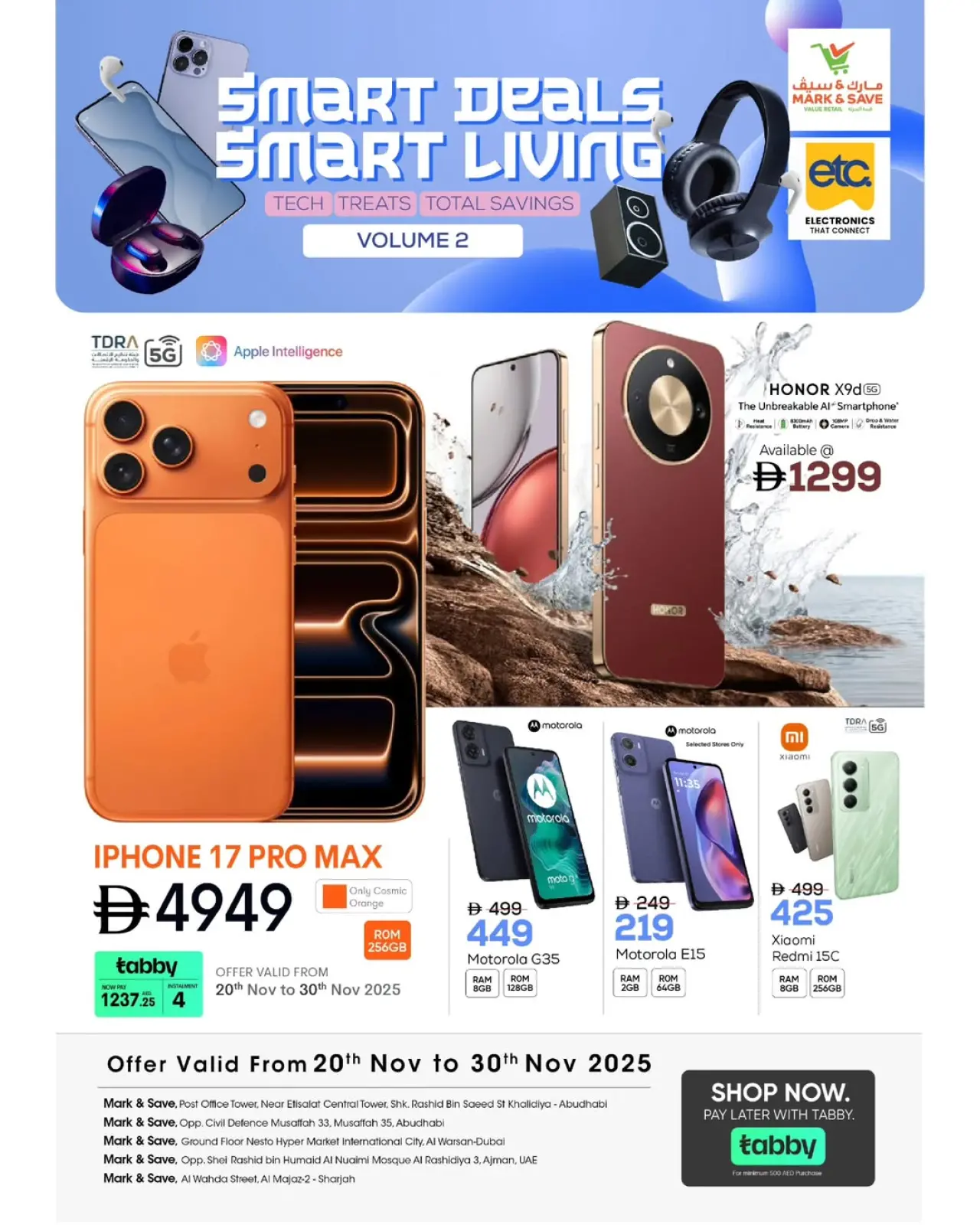 Página 1 en Ofertas inteligentes en Mark & Save Emiratos Árabes Unidos