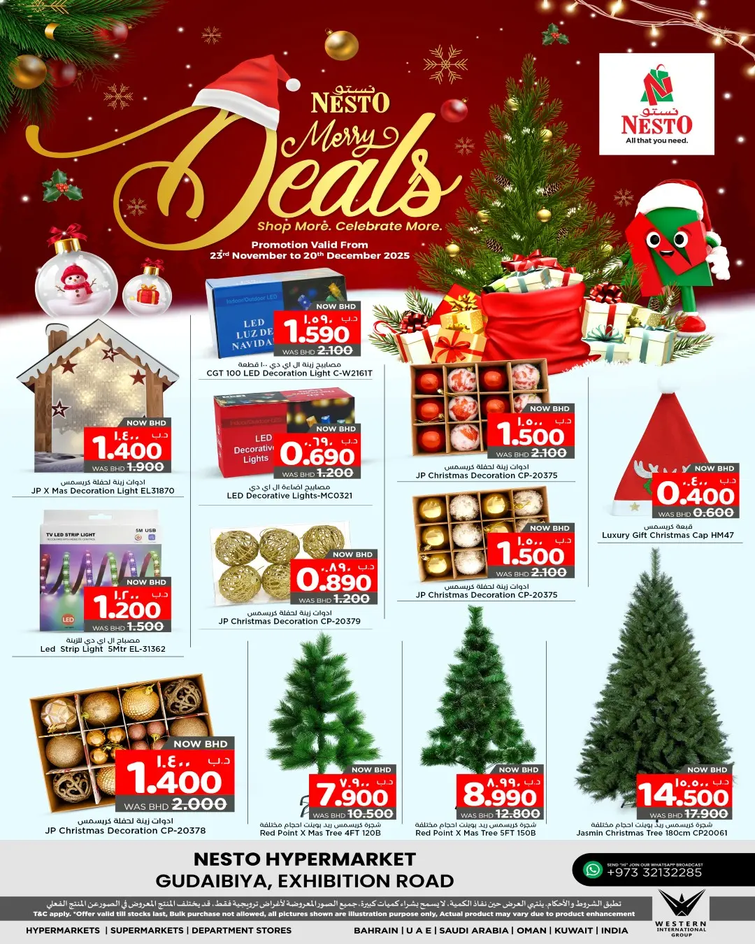 Ofertas de Nesto Bahréin de 23 noviembre a 20 diciembre 2025 ofertas de navidad - Página 1