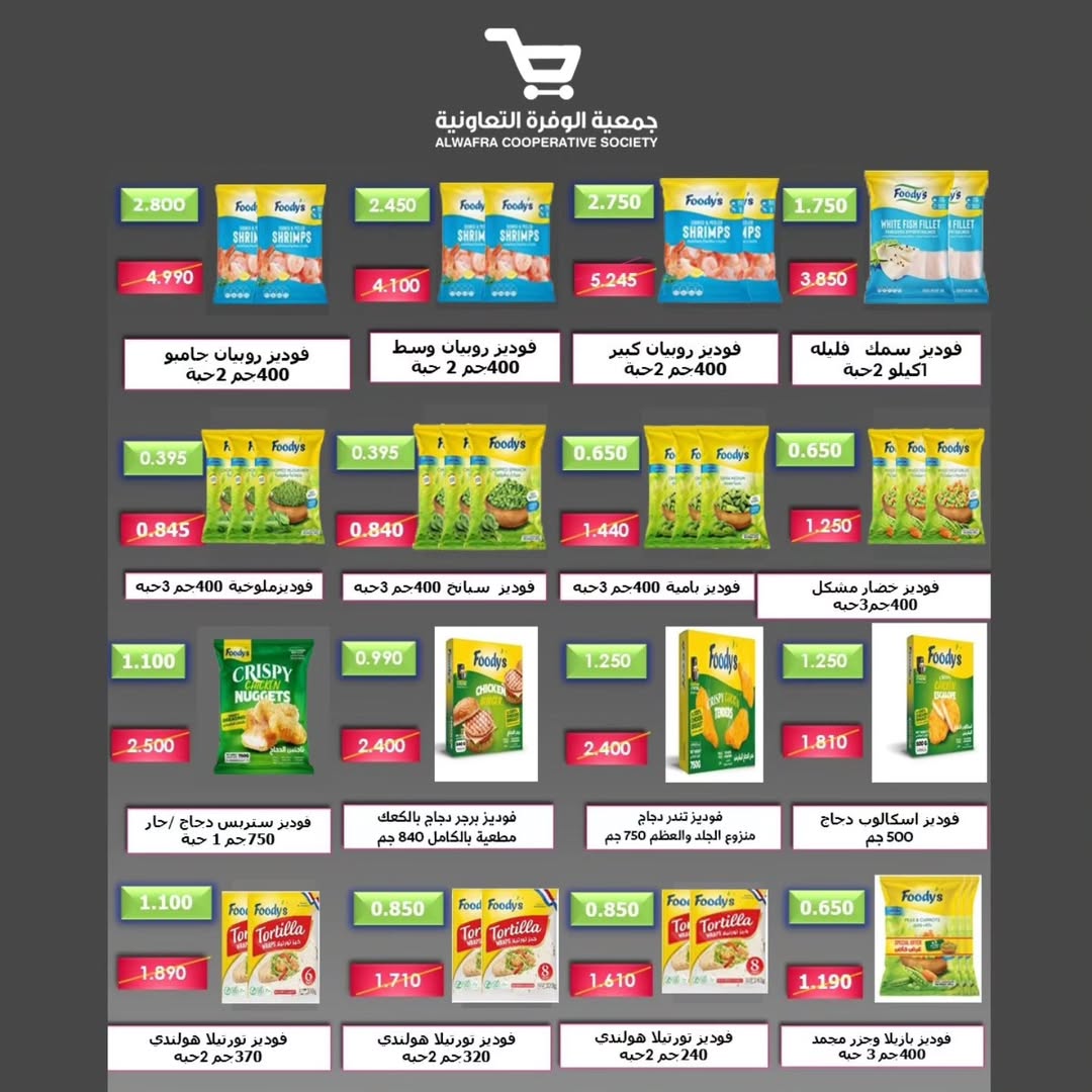 عروض جمعية الوفرة التعاونية الكويت من 24 حتى 30 نوفمبر 2025 عروض نوفمبر