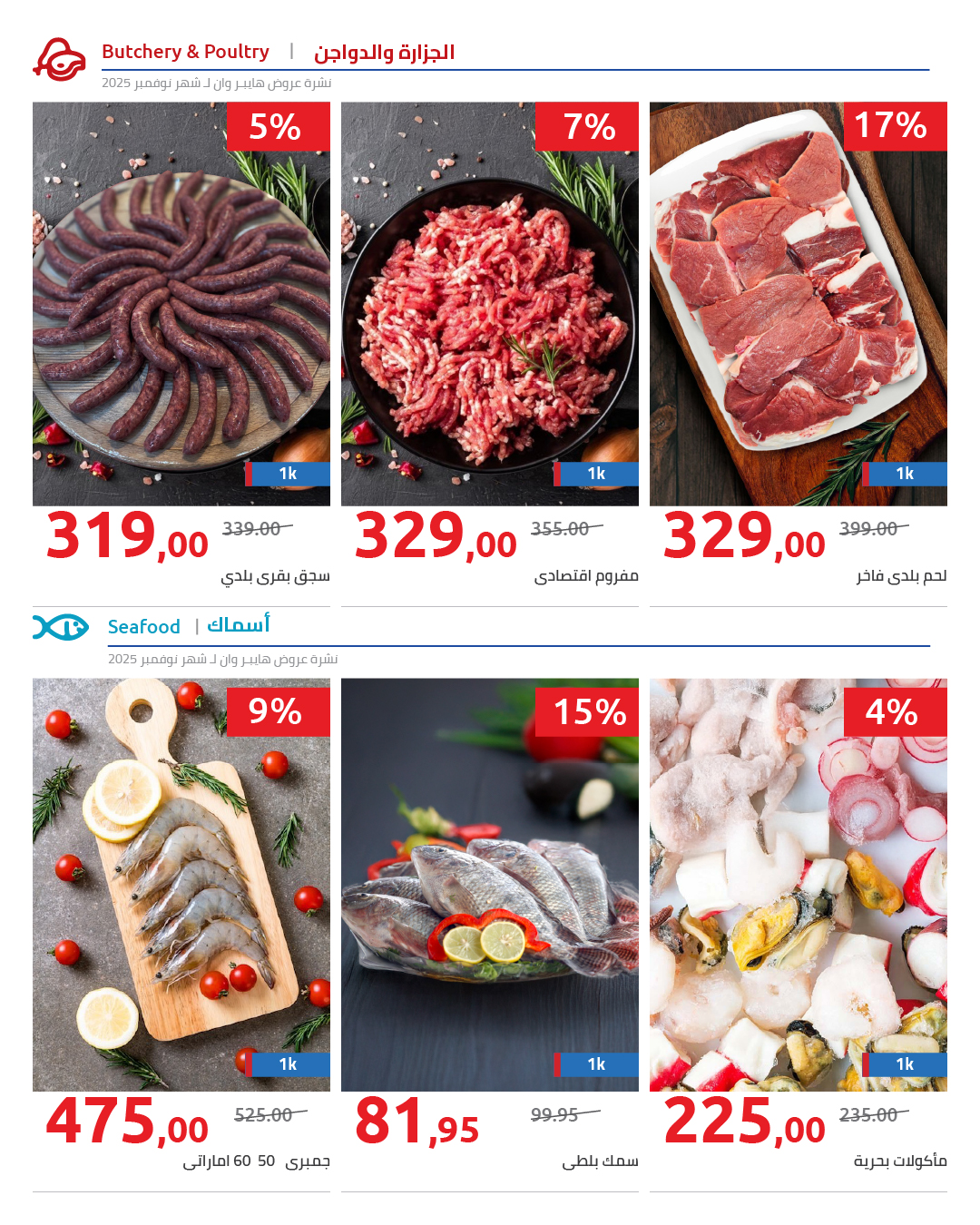 عروض هايبروان مصر من 25 نوفمبر حتى 5 ديسمبر 2025 عروض نوفمبر