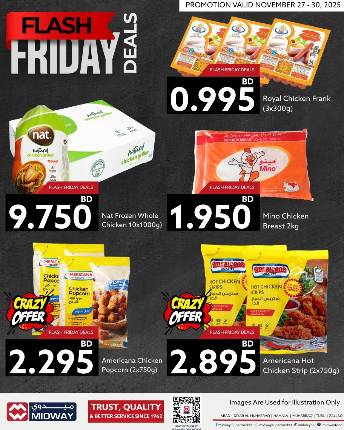 Midway supermarket Bahrain Offers from 27 to 30 November 2025 Big 4 Days Deals - Page 6