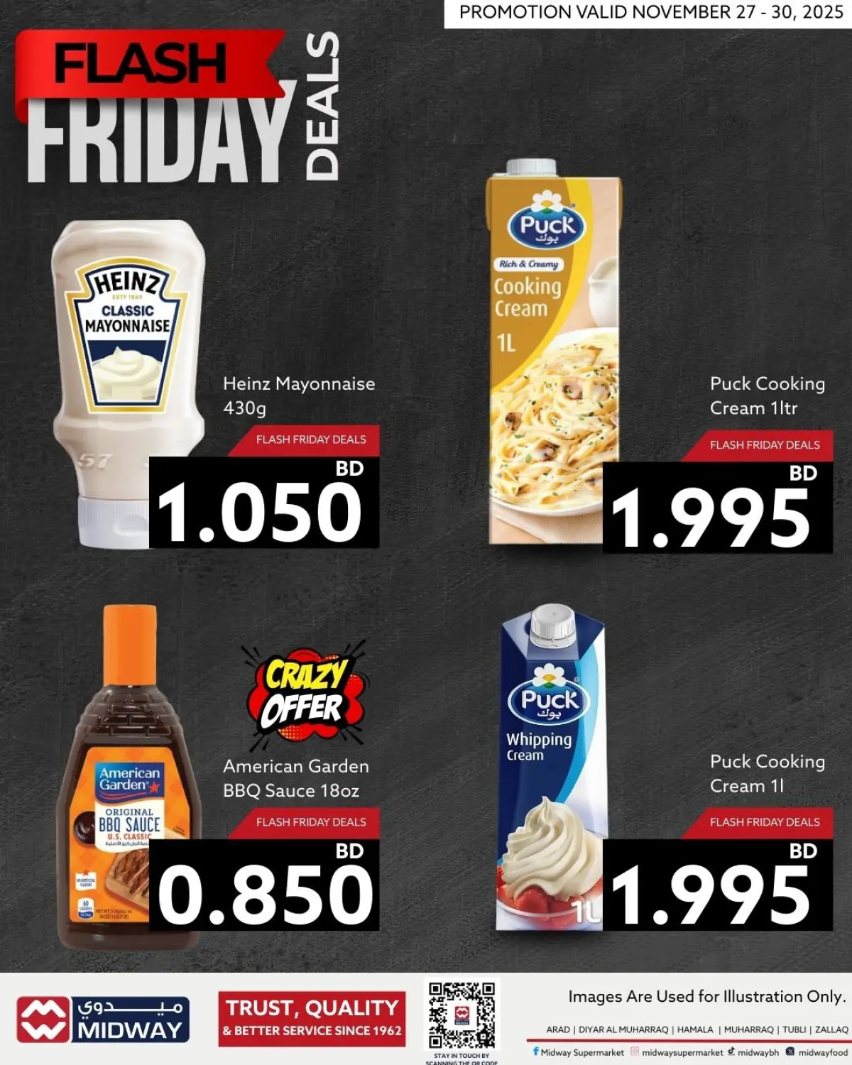 Midway supermarket Bahrain Offers from 27 to 30 November 2025 Big 4 Days Deals - Page 9