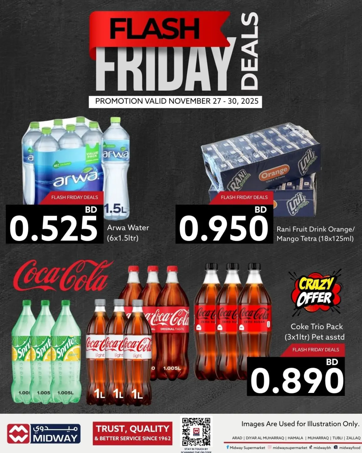 Midway supermarket Bahrain Offers from 27 to 30 November 2025 Big 4 Days Deals - Page 10