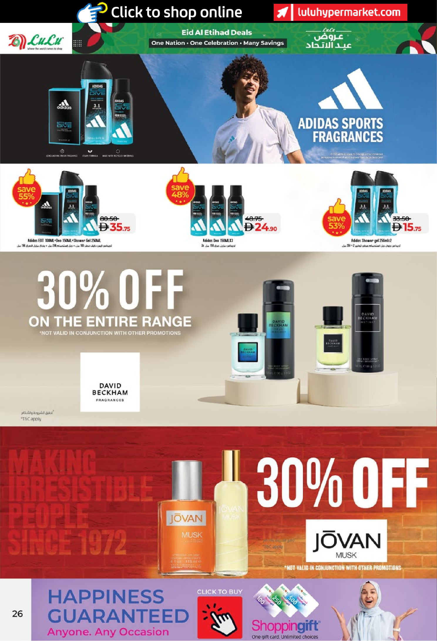 Ofertas de Lulu  Abu Dhabi y Al Ain  de 27 noviembre a 5 diciembre Ofertas de Eid Al Etihad