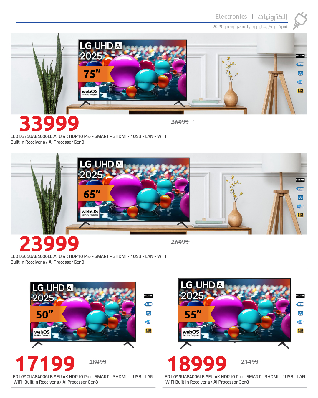 عروض هايبروان مصر من 25 حتى 30 نوفمبر 2025 عروض ماتتكررش