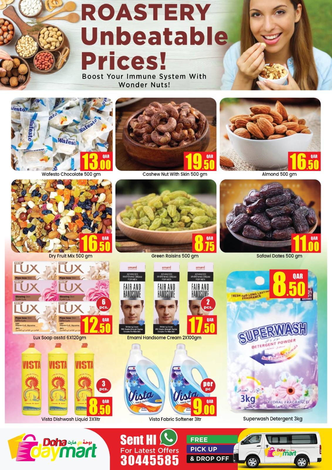 Ofertas de Doha Day mart Katar de 27 a 29 noviembre 2025 Ahorros de fin de mes