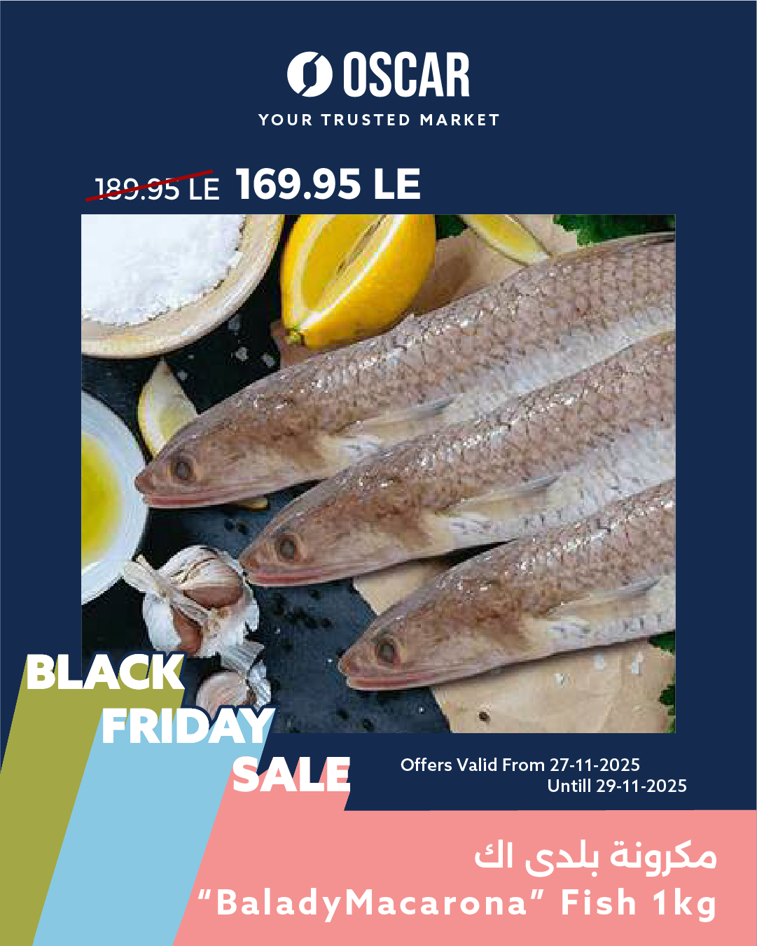 Ofertas de Tiendas Oscar Egipto de 27 a 29 noviembre 2025 Ofertas de fin de semana